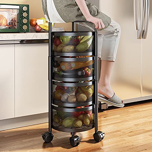 Panier rotatif de rangement pour fruits et légumes