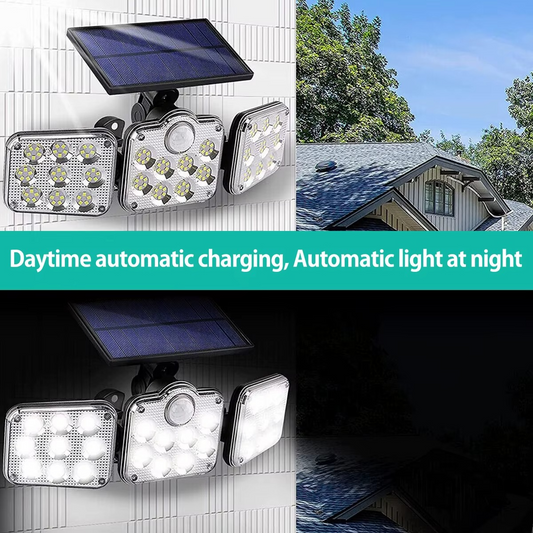 Lampe Solaire Extérieure LED 138 SMD