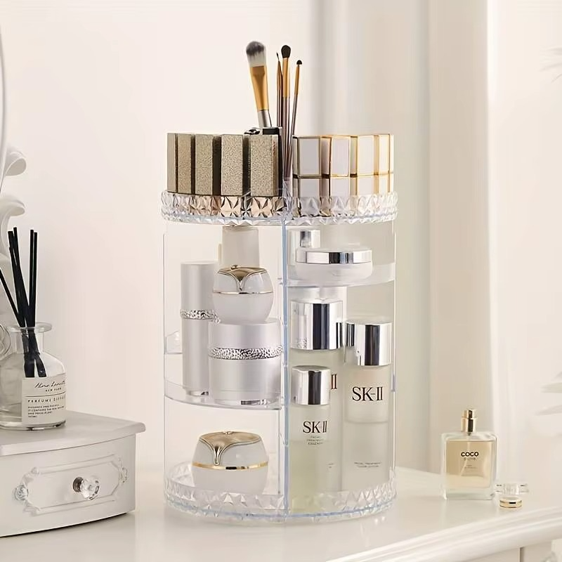 Organisateur de Maquillage Rotatif Ajustable