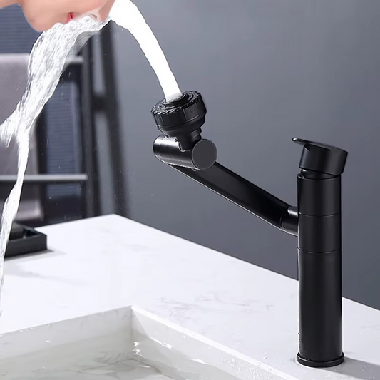 Mitigeur de Lavabo Pivotant 360° – Design Moderne