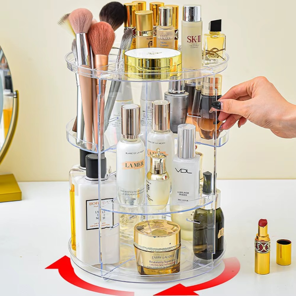 Organisateur de Maquillage Rotatif Ajustable