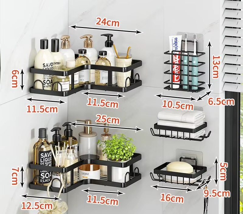 Étagère de Rangement 5 en 1 – Sans Perçage