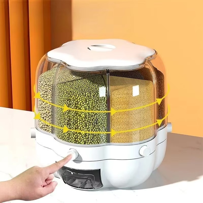 Distributeur de Grains 360° Transparent