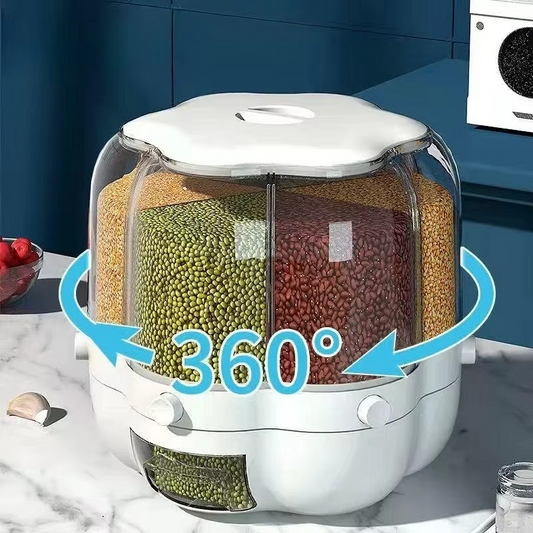 Distributeur de Grains 360° Transparent