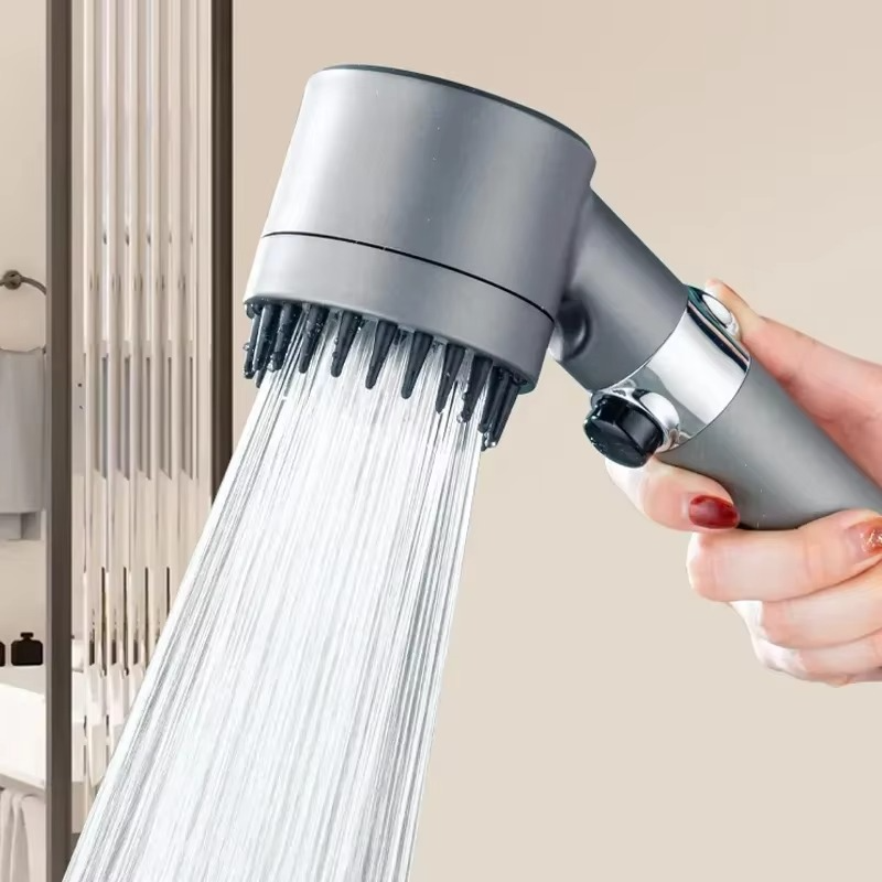 Pommeau de Douche 3 Jets avec Filtre et Massage