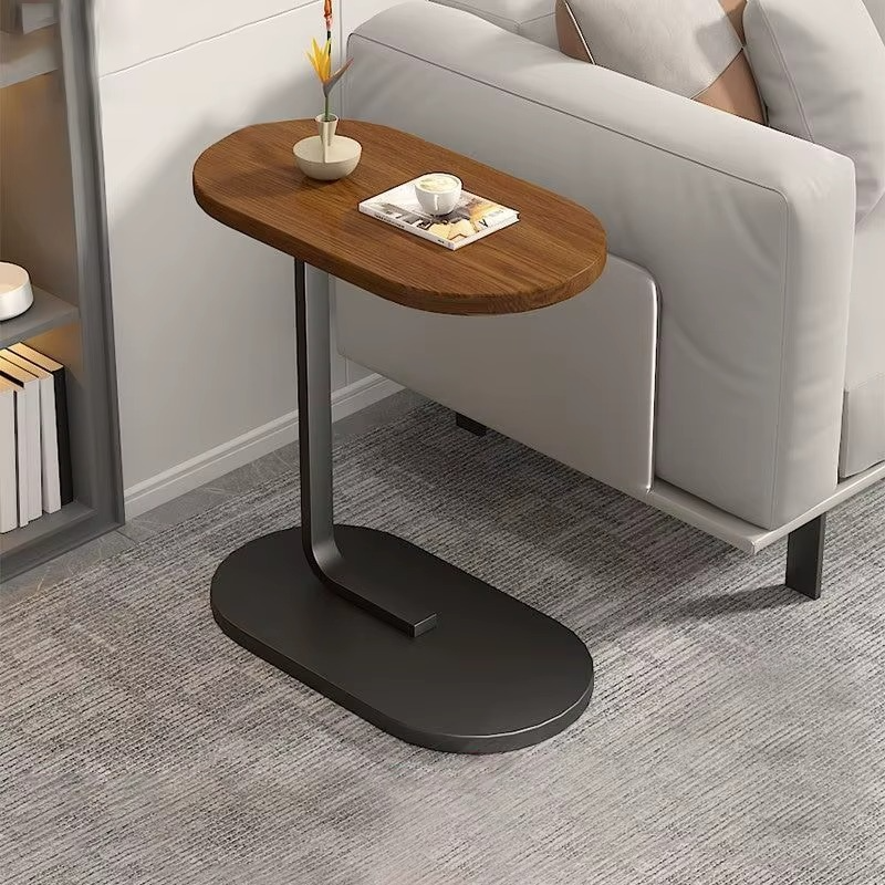 Table d’Appoint en Forme de C