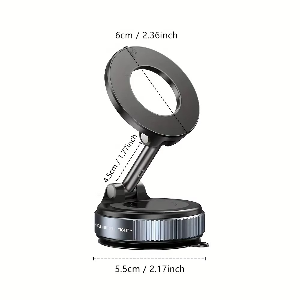 Support Téléphone Magnétique 360° – Fixation Ultra-Stable