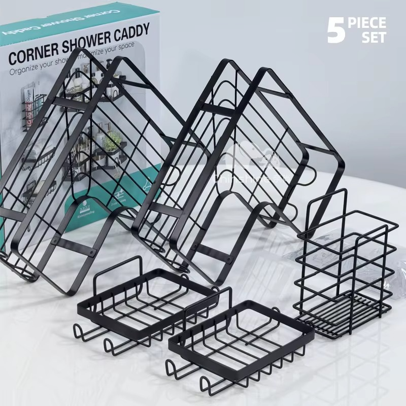 Étagère de Rangement 5 en 1 – Sans Perçage