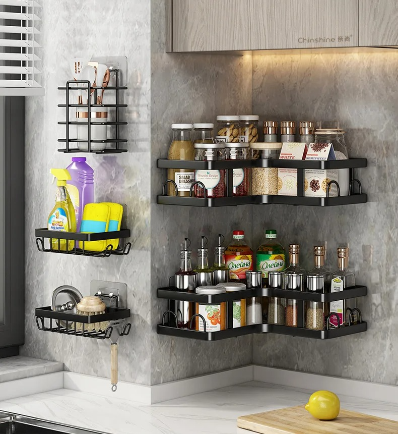 Étagère de Rangement 5 en 1 – Sans Perçage