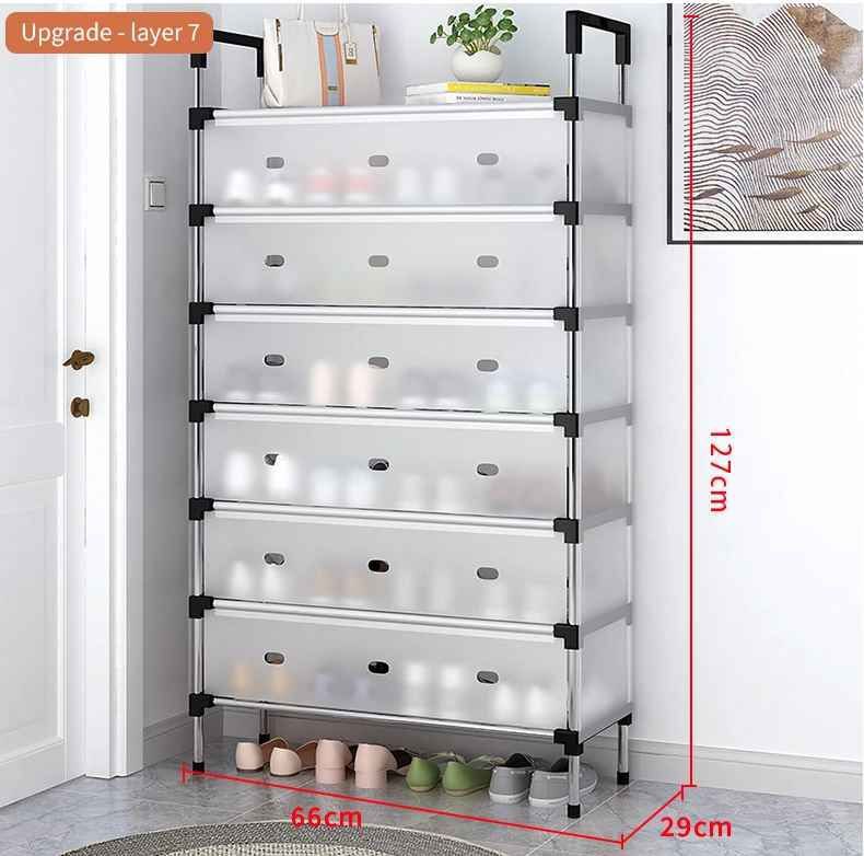 Étagère à Chaussures 7 Niveaux – Gain de Place