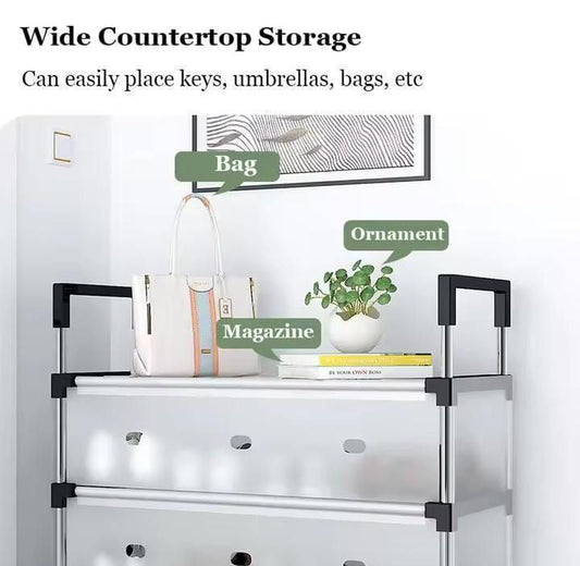 Étagère à Chaussures 7 Niveaux – Gain de Place