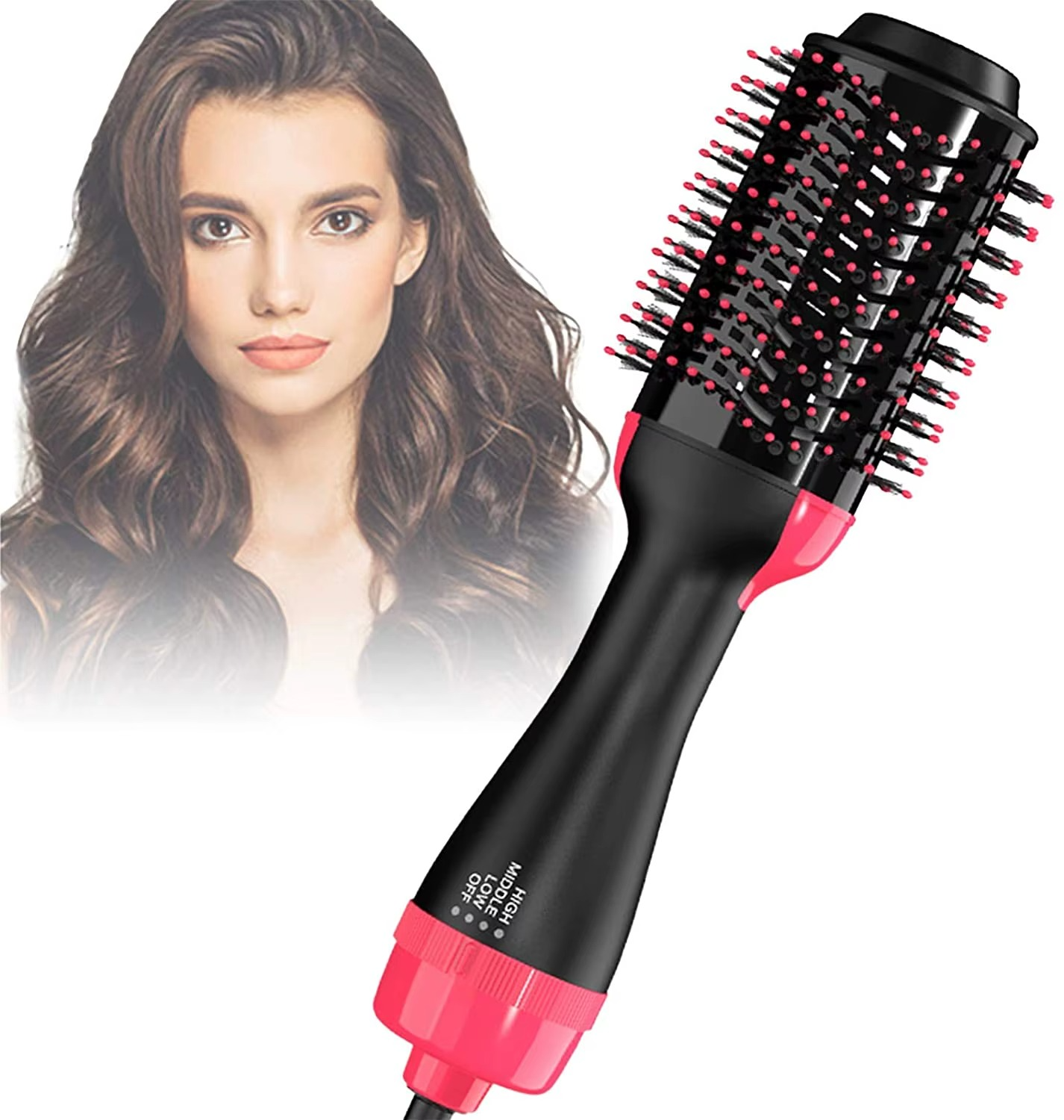 Brosse Sèche-Cheveux 3-en-1 – Brillance & Volume