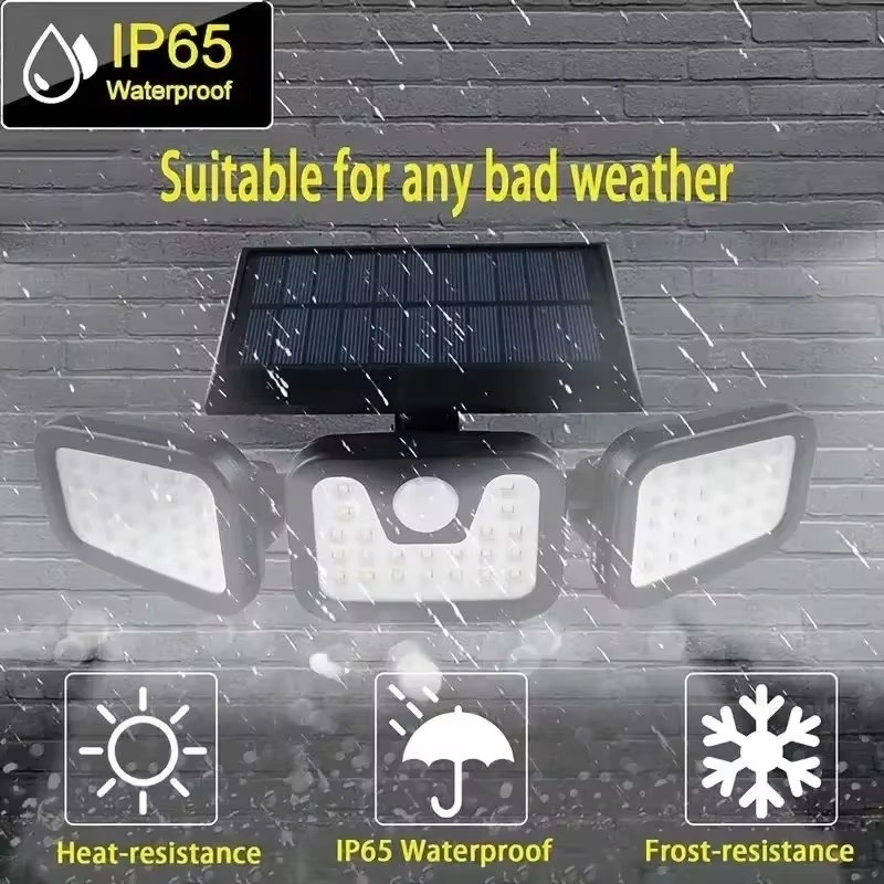 Lampe Solaire Extérieure LED 138 SMD