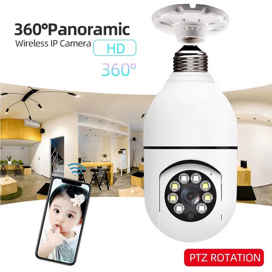 Caméra E27 WiFi avec suivi intelligent