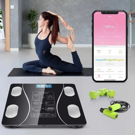 Balance Intelligente Bluetooth – Analyse Corporelle Complète