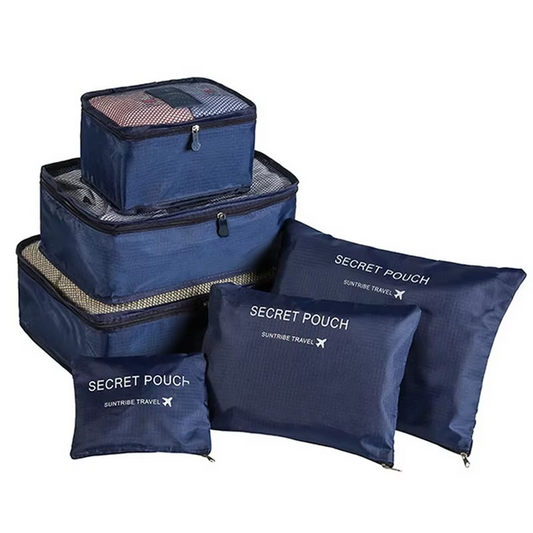 Ensemble de 6 Cubes de Rangement pour Bagages