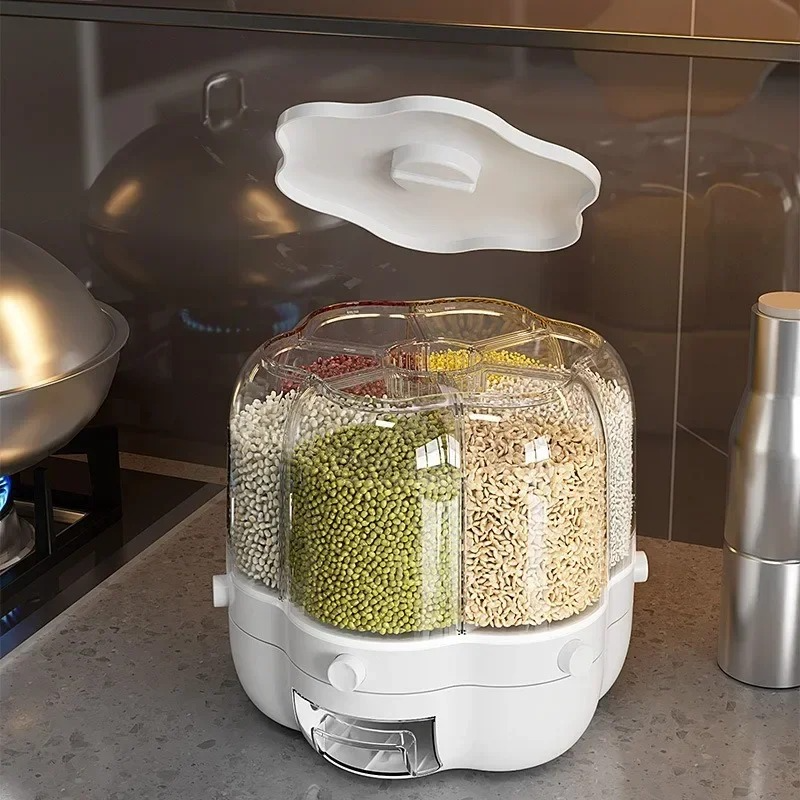 Distributeur de Grains 360° Transparent