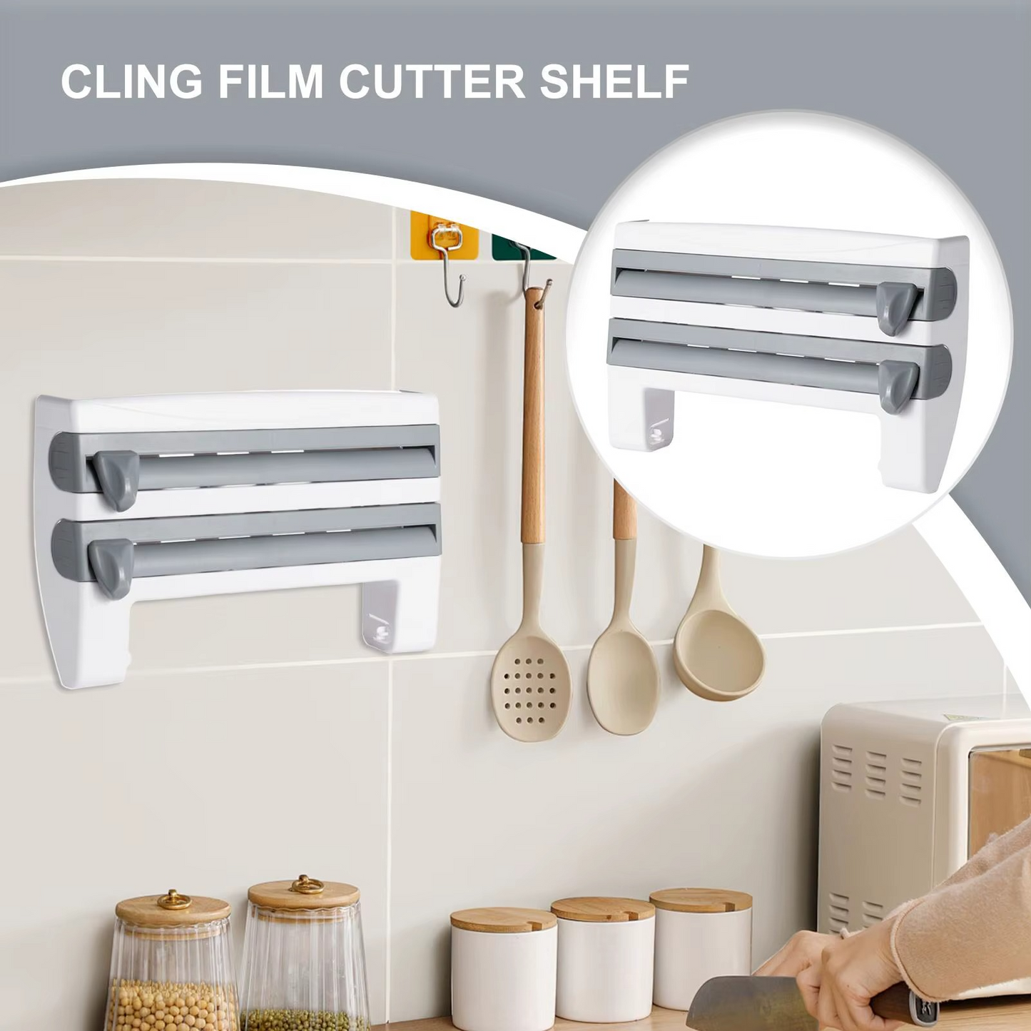 Organisateur de Cuisine Multifonction – Découpe Précise