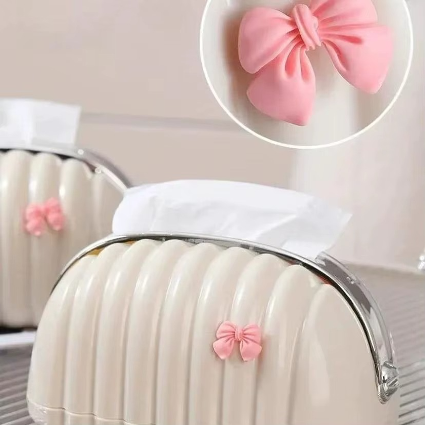 Boîte à Mouchoirs Coquillage en Plastique – Style Minimaliste & Chic