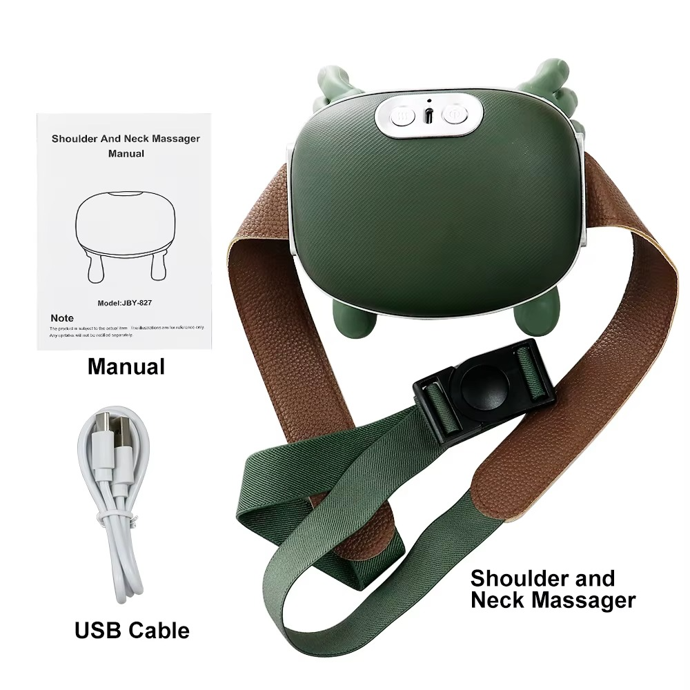 Coussin de Massage Cervical à Technologie Imitant les Mains