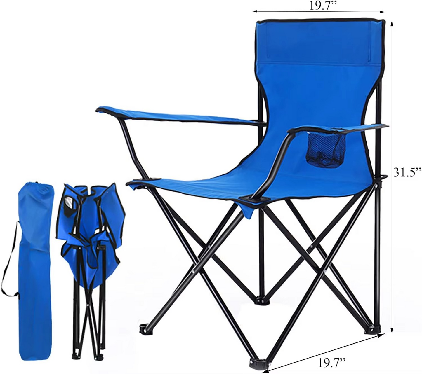 Chaise de Camping Robuste et Portable