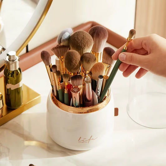Organisateur Rotatif de Pinceaux de Maquillage