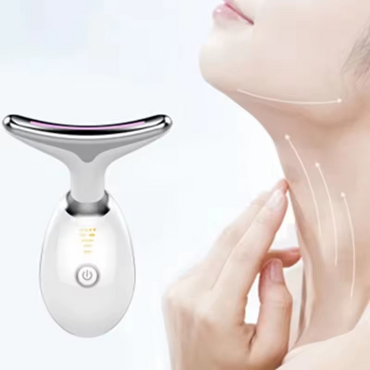 Masseur Visage & Cou Anti-Âge 3-en-1