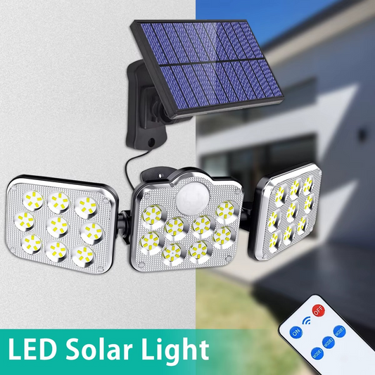 Lampe Solaire Extérieure LED 138 SMD
