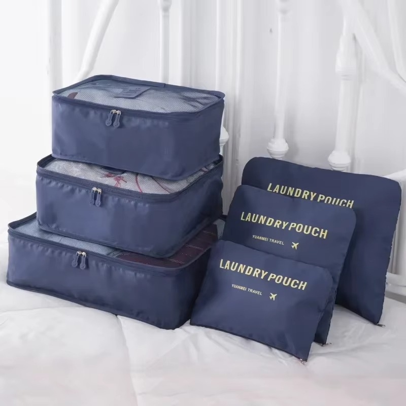 Ensemble de 6 Cubes de Rangement pour Bagages