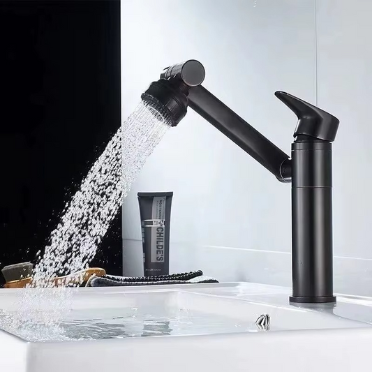Mitigeur de Lavabo Pivotant 360° – Design Moderne