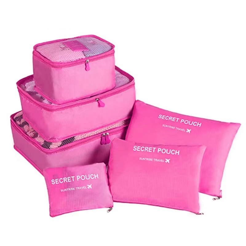 Ensemble de 6 Cubes de Rangement pour Bagages