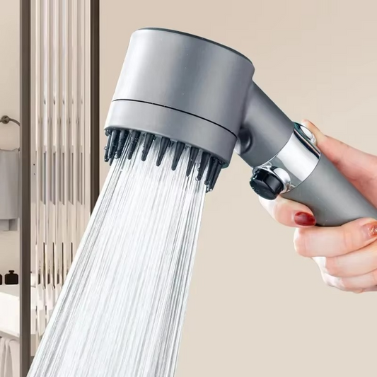 Pommeau de Douche 3 Jets avec Filtre et Massage