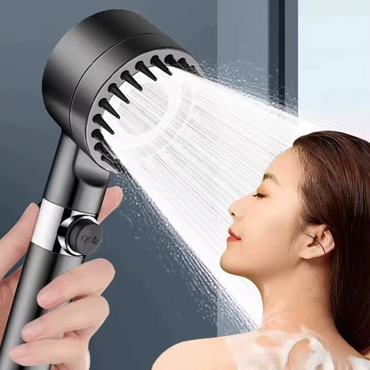 Pommeau de Douche 3 Jets avec Filtre et Massage