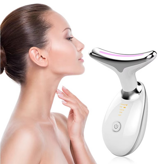 Masseur Visage & Cou Anti-Âge 3-en-1