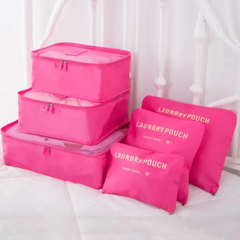Ensemble de 6 Cubes de Rangement pour Bagages