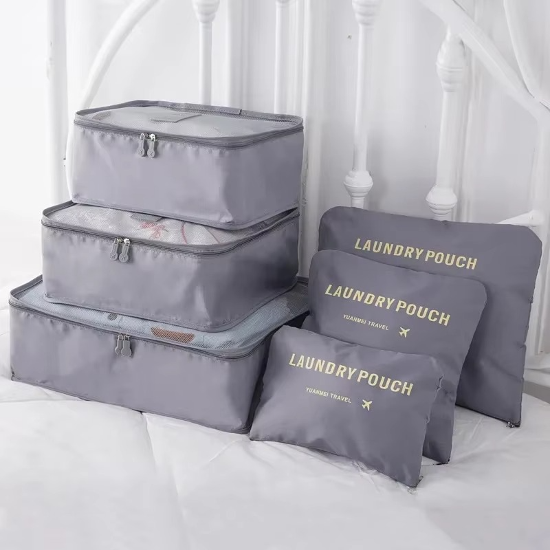 Ensemble de 6 Cubes de Rangement pour Bagages