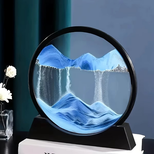 Tableau de Sable Mouvant 3D – Décoration Élégante