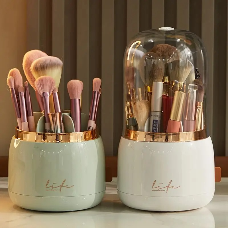 Organisateur Rotatif de Pinceaux de Maquillage