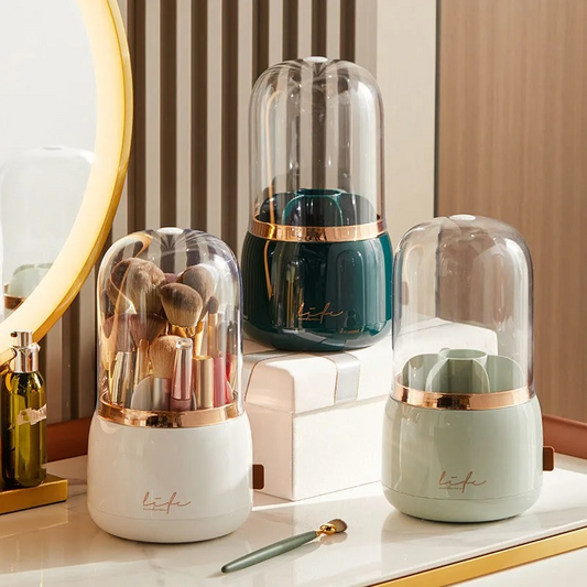 Organisateur Rotatif de Pinceaux de Maquillage