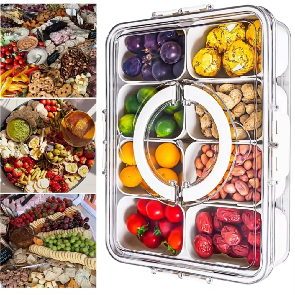 Snack Box 8-en-1 Pratique & Élégante