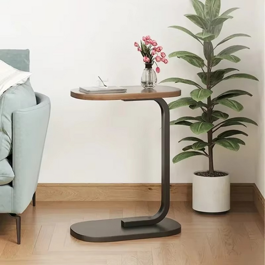 Table d’Appoint en Forme de C