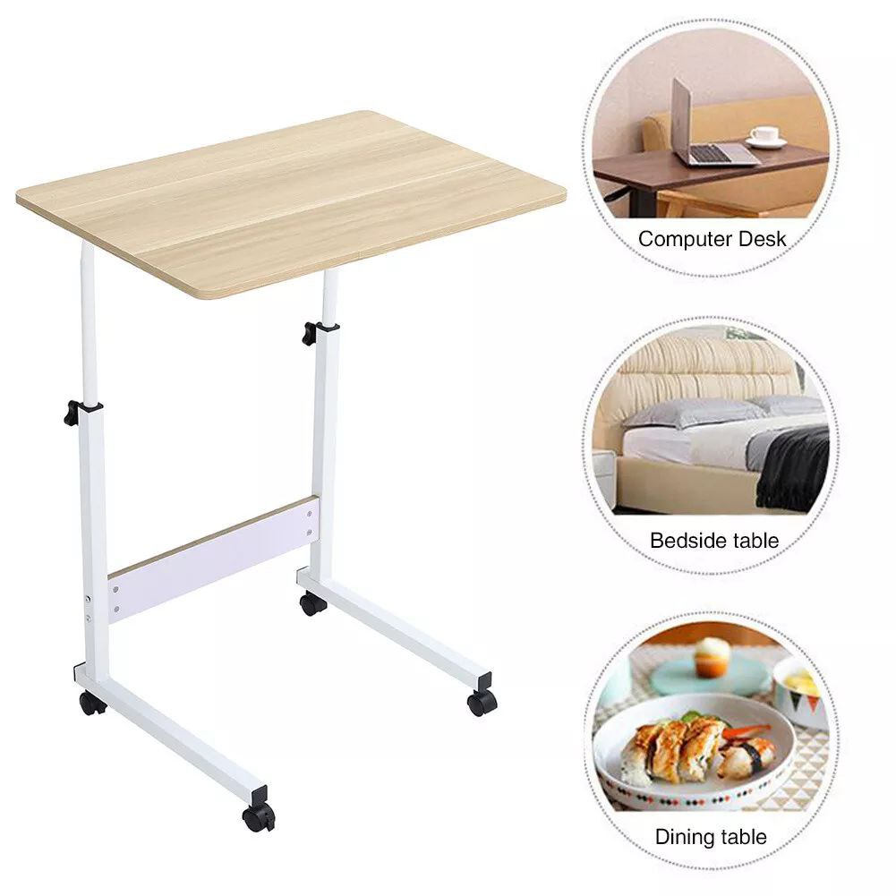 Bureau Mobile Ajustable – Multifonction Roulante