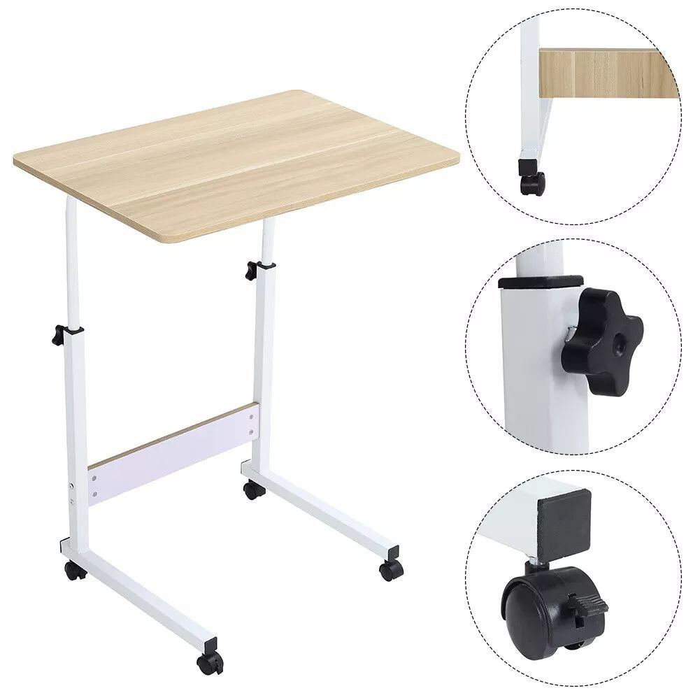 Bureau Mobile Ajustable – Multifonction Roulante