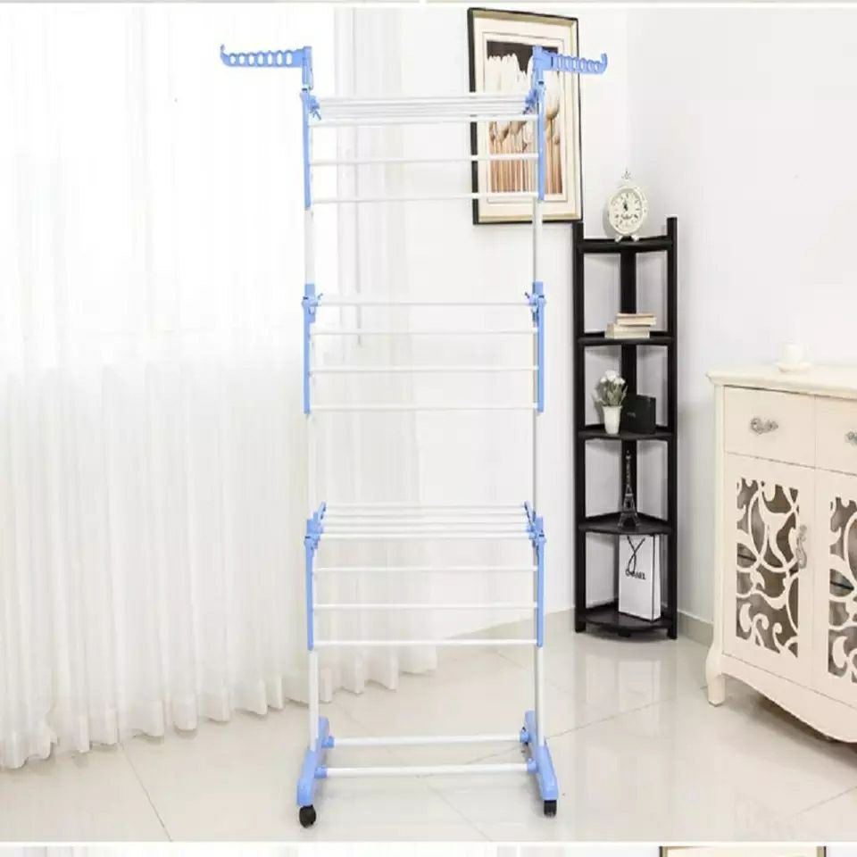Séchoir Pliable Grande Capacité – Pratique en Toute Saison