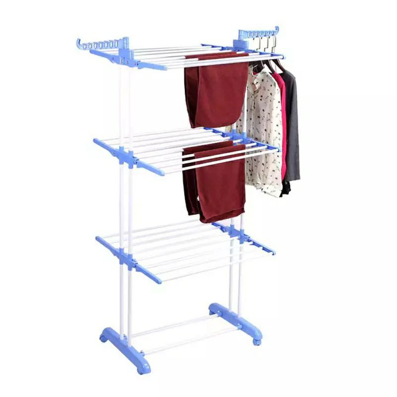 Séchoir Pliable Grande Capacité – Pratique en Toute Saison