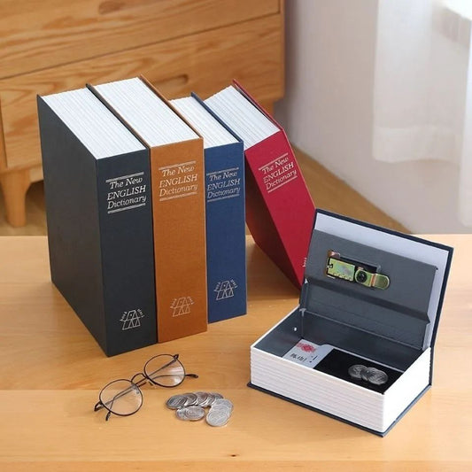 Coffre-fort secret en forme de livre sécurisé