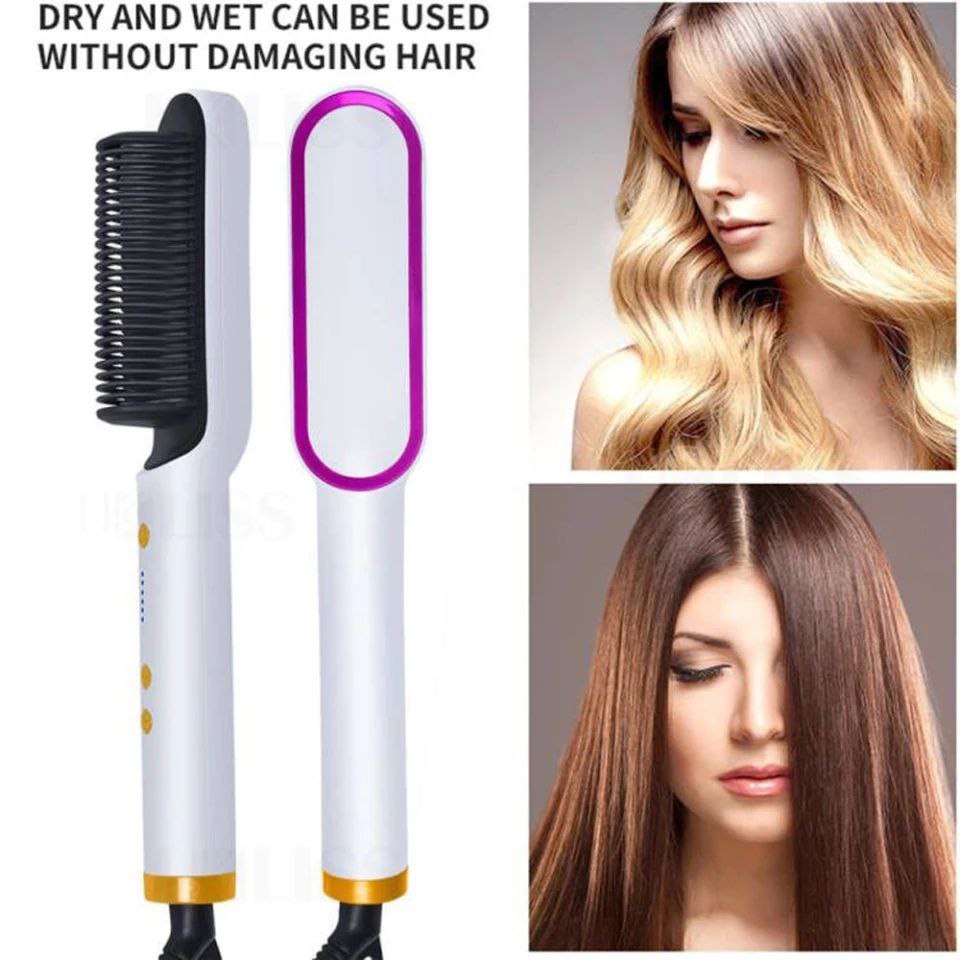 Brosse Lissante & Bouclante Ionique – Coiffure Parfaite