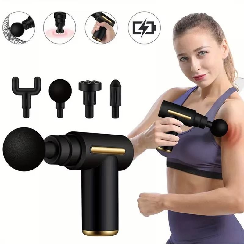 Pistolet de Massage Professionnel 4 en 1