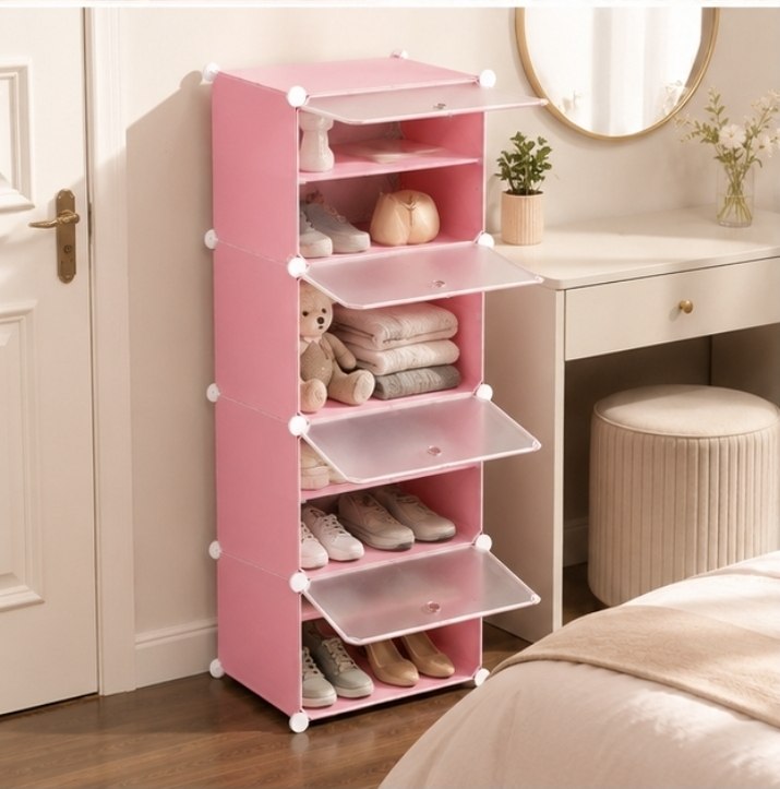 Armoire à Chaussures JL 01_ 8L – 8 Étagères