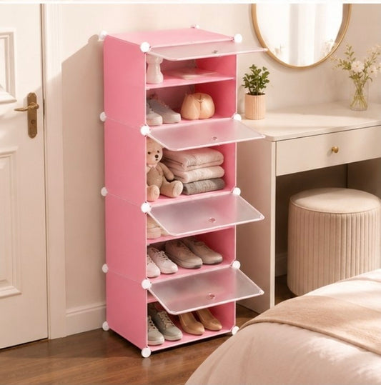 Armoire à Chaussures JL 01_ 8L – 8 Étagères